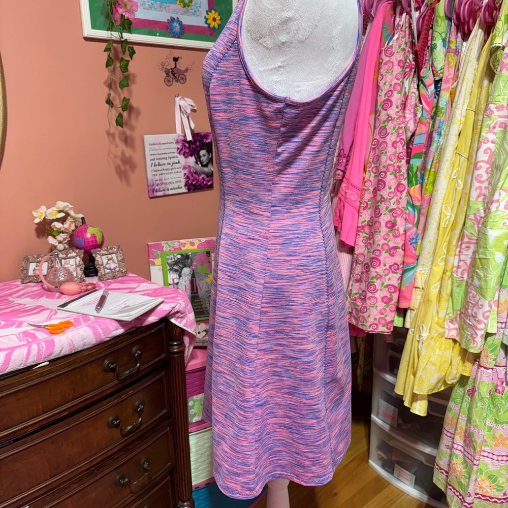 Lily Pulitzer Pink and Purple athletic Mini Dress - Picture 5 of 6